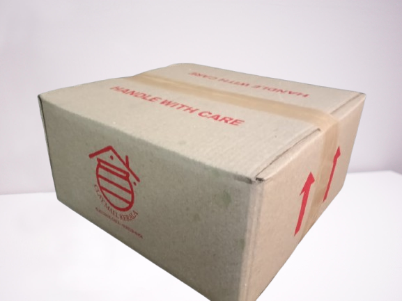 Clay Mall Kerala 3L Red Clay Cooking Pot | Traditional Earthen Handi/Kadai/Mitti Handi | Natural Clay Matka for Curry, Curd Setting & Churning | 3 Liter